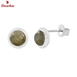 ต่างหูดีไซน์ใหม่ล่าสุด คลาสสิก เงินแท้ 925 ประดับพลอยตาเสือธรรมชาติ ต่างหูแบบติดหู สำหรับเด็กผู้หญิงและผู้หญิง - Product Image 4