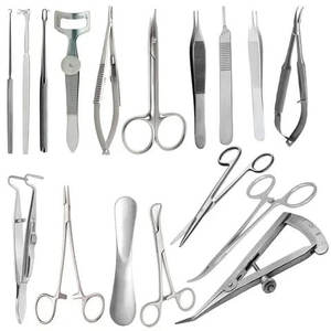 Chirurgie des yeux Instruments chirurgicaux Micro plastique basique rhinoplastie ophtalmique Double ensemble 17 pièces - Product Image 1