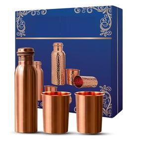 Botella de agua de cobre impresa personalizada | OEM disponible | Ideal para promociones y regalos Botella de cobre con caja - Product Image 6