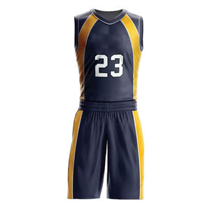 Plus Size Best Selling Men Fashion Basketball Uniform Set Top Quality Sublimation Printing Basketball Uniform - Product Image 4