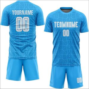 ชุดฟุตบอลพิมพ์ลายคุณภาพสูงแบบยูนิเซ็กซ์ ชุดทีมฟุตบอลใหม่ เสื้อเจอร์ซีย์สโมสร ชุดยูนิฟอร์ม 100% โพลีเอสเตอร์ สำหรับนักฟุตบอล - Product Image 1