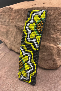 <span class=keywords><strong>3</strong></span> 1/<span class=keywords><strong>2</strong></span> Zonnebloem Weefgetouw Kralen Barrette - Product Image 2