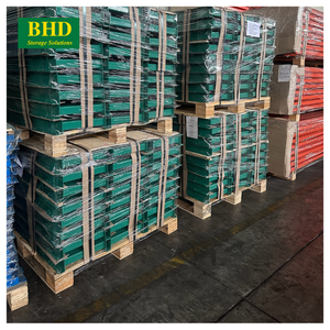 Estante de palé estándar de EE. UU. RAL6000 de refuerzo de altura hecho de acero más vendido del proveedor de Vietnam para el manejo de existencias de almacén - Product Image 1