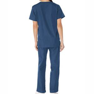 Costumes médicaux d'hôpital modèle OEM unisexe vente en gros uniformes chirurgicaux extensibles d'infirmière imprimés ensembles de vêtements de docteur en chaleur pour femmes - Product Image 2