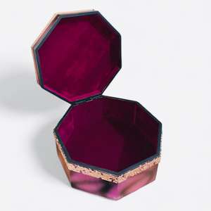 World Craft Impex <b>Large</b> Memory <b>Wooden</b> <b>Box</b> Multicolor Handmade Jewelry Gift Boxes with Polished Natural Finish Home Decoration - Product Image 5