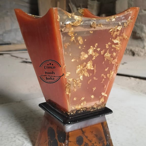 Quemador de Incienso Natural Ecológico de Resina, Madera y Metal Hecho a Mano en Árabe, Bakhoor de Ramadán de Proveedor Indio - Product Image 6