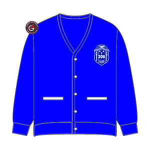 เสื้อคาร์ดิแกนอะคริลิกสำหรับผู้หญิง ปักลาย Zeta Phi Beta Finer |   เสื้อคาร์ดิแกนสไตล์สั่งทำพิเศษสำหรับสุภาพสตรี ปักลาย ZOB Sorority - Product Image 2