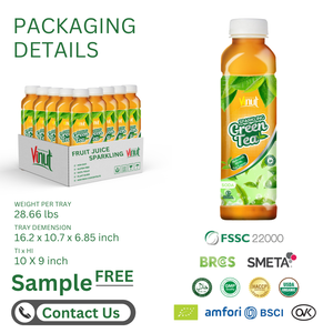 เครื่องดื่มชาเขียวราสเบอรี่น้ำผลไม้ปราศจากสารปรุงแต่งกลิ่นรสธรรมชาติ500มล. - Product Image 6