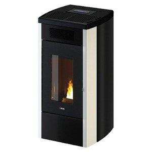 Atena Plus 12 T2 Acier Blanc 5 étoiles Classe A+ 12kW Poêle à granulés Modèle 7023113 - Product Image 1