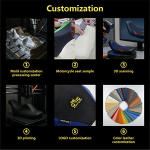 Comodo di guida di alta qualità sistema di carrozzeria moto ergonomico doppio sedile Sportmotorcycle per <span class=keywords><strong>Honda</strong></span> CRF1100L - Product Image 4