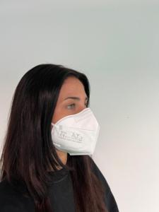 Masques faciaux en coton certifiés FFP3 NR, catégorie III, EPI, certifiés CE, sans valve, jetables et réutilisables, anti-poussière - Product Image 3