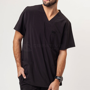 Uniforme de gommage médical Infirmière Médecin Scrub Costumes Ensembles de gommage 100% Coton Séchage rapide Respirant Haute Qualité Utilisation en extérieur - Product Image 3