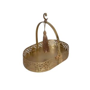 Attrayant Designer Hôtel Maison Cuisine Serveur Utilisation Plat De Service Pour La Fête De Mariage Décoration De Table Restauration Plateau De Service - Product Image 1