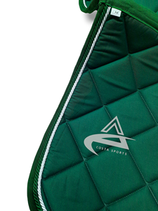 Bestseller Eco-friendly QUICK DRY Horse <b>Saddle</b> <b>Pad</b> Anti-Shrink Breathable Cotton Fabric Polycotton Lining Foam Equestrian Riding - Product Image 5