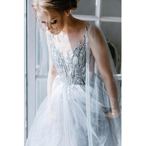 Grey Color Wedding Dresses