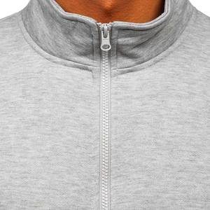 Newest <b>Quarter</b> <b>Zip</b> Pullover Golf Sweatshirt <b>Mens</b> <b>Fleece</b> Pullover Blank <b>Quarter</b> Jacket - Product Image 5