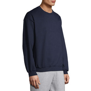 OEM High Quality Men's Custom Solid Sweatshirt Oversized <b>Drop</b> Shoulder Pullover Style Casual 360g Polyester/Cotton Winter - Product Image 2