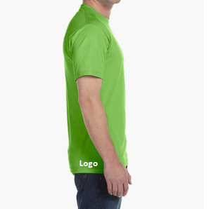 T-Shirt 100% polyester mélangé à sec pour hommes, Stock bon marché, mode, fermeture à tirer, lavage en Machine, importé du Bangladesh - Product Image 4