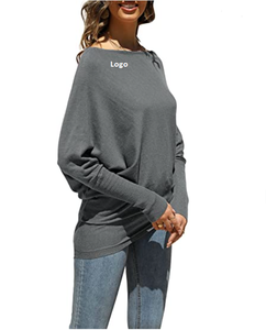 Off the Shoulder <b>Tops</b> for Women Lightweight Crew Neck Tunic <b>Tops</b> to Wear With Leggings From Bangladesh - Product Image 3