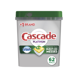 Cascade Platinum Plus <b>Dishwasher</b> Pod, Dish Detergent ActionPacs Dish Pods, Fresh, 52 Count - Product Image 6