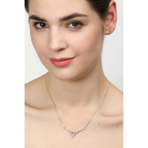 Compre Colgantes de Plata de Ley 925 de Primera Calidad para Mujeres y Niñas, Caja Geométrica, Oro de 18k, Oro Rosa, Platino, Diamantes de Moda, Circonita, 100% - Product Image 5