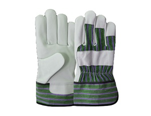 Guantes de Trabajo de Cuero de Oveja, Resistentes, para Uso Industrial, con Comodidad para Jardinería Doméstica, para Protección y Seguridad - Product Image 3