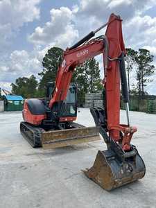 Mini-excavatrice de 5,5 tonnes avec moteur, boîte de vitesses et PLC, en bon état, prix bas, utilisée pour 163-5 - Product Image 2