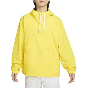 Chaqueta cortavientos de ropa deportiva personalizada, Jersey informal para exteriores con cuello con capucha, patrón de puntos, tela a prueba de viento con forro de malla - Product Image 1