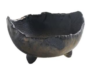 Bol de service en métal de haute qualité avec finition au chocolat pour les fruits dattes bonbons au chocolat - Product Image 4