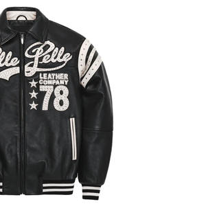 Chaqueta de Invierno Premium para Hombre Pelle Pelle, Cuero Genuino, Resistente al Viento e Impermeable, Tinte Liso, Todas las Tallas Disponibles - Product Image 2