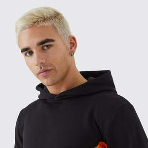 Fournisseur en gros de sweats à capuche multicolores, tissu respirant, épaules tombantes, poches kangourou, sweats à capuche chauds pour hommes pour l'hiver, faible MOQ - Product Image 4
