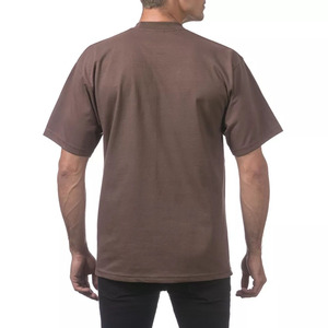 Cổ điển phù hợp với kaki vải mềm T-Shirt cho nam giới lý tưởng cho các tùy chỉnh thiết kế chất lượng cao TEE cho tùy chỉnh in ấn số lượng lớn cung cấp - Product Image 5
