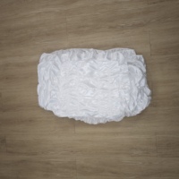 Tissus d'ameublement de cercueil en polyester taffetas satiné, style européen, pour décoration intérieure de cercueil, vente en gros
