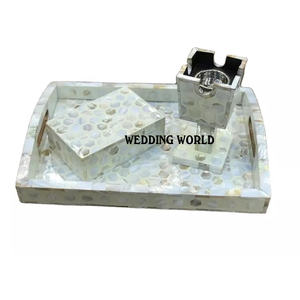 Mubkhar en bois avec plateau en acrylique porte-encens de luxe fait à la main de qualité supérieure décoration de table Bakhoor en bois - Product Image 5