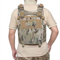 Veste tactique camouflage personnalisée en gros avec plusieurs poches, sac étanche inclus, couleur et logo personnalisables, toutes saisons