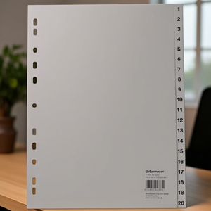Soennecken DIN A4 1-20 Polypropylene Grey Desktop & <b>Drawer</b> Organizer - Product Image 3