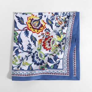 Serviettes en tissu, serviettes de table imprimées en mélange coton-lin, coins biaisés, parfaites pour les fêtes, les dîners, les mariages, 20x20 pouces - Product Image 3