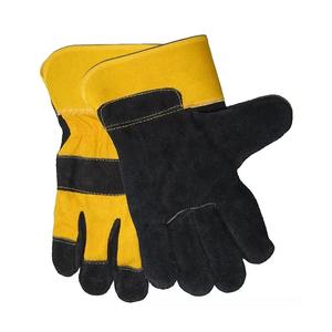 ถุงมือทำงานหนังวัวคุณภาพสูง ทนทานต่อการสึกหรอ ป้องกันมือ สำหรับงานช่าง งานขับรถ - Product Image 6