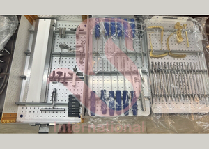 ชุดเครื่องมือผ่าตัดข้อเข่าแบบส่องกล้องสำหรับการสร้างใหม่เอซีแอล พีซีแอล ด้วยมือ ทำจากสแตนเลสสตีล ยี่ห้อ BISONS ขายส่ง - Product Image 3