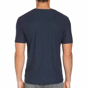 Camisetas de manga corta informales de corte regular, Túnica de cuello redondo, Camisetas Básicas de verano, camisetas informales de manga enrollada de corte regular - Product Image 2