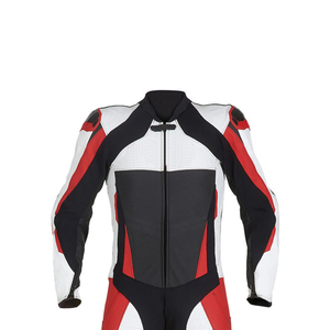 Traje de Motocicleta de Cuero Genuino de Manga Larga, Impermeable y Resistente al Viento, para Uso en Exteriores, Ajuste Cómodo, Largo Regular, de Alta Gama - Product Image 4