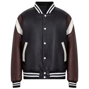 Veste de baseball d'hiver en laine 100% de haute qualité, vêtements pour hommes, fabricant de vestes de baseball personnalisées, veste universitaire pour l'école - Product Image 1