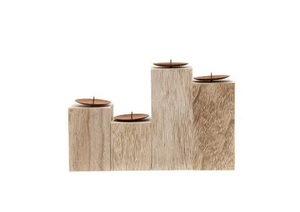 New Arrival Handmade <b>Wooden</b> Candle <b>Holder</b> Stand Indian Manufacturer's Design for Home Decor Stylish INS Style for Weddings Gifts - Product Image 5