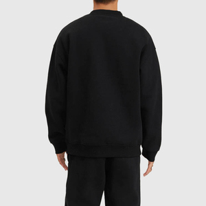 Venta al por mayor 100% Sudadera de algodón Diseño de logotipo personalizado Sudadera de gran tamaño Sudadera de peso pesado - Product Image 3