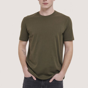 New Style Luxury Quality 100%Cotton Regular Fit Solid Color Blank <b>Tshirt</b> for Men - Product Image 6
