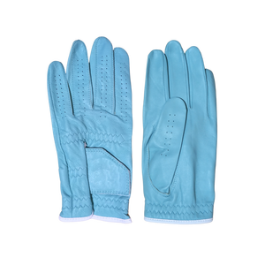 Custom Genuine Leather Golf Gloves Left Hand Full Finger Sports Gloves Breathable Lightweight Touchscreen for Golfing - Product Image 3