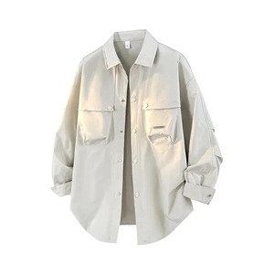 Chaqueta a cuadros de franela con forro de lana de invierno para hombre de nueva calidad con botón, chaqueta de manga larga con capucha, Chaqueta estilo motocicleta para mujer - Product Image 1