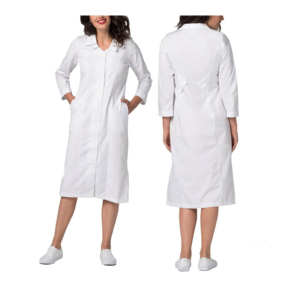 2024 robe jupe pour femmes personnalisée avec uniforme d'infirmière d'hôpital professionnel à manches courtes - Product Image 1