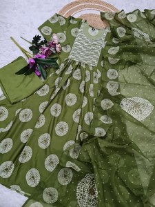 Kurtis กับ Vitara Rayon พิมพ์ลายแบบเป็นทางการราคาขายส่งราคา reyon หนักกับงานปักตามลำดับ - Product Image 4