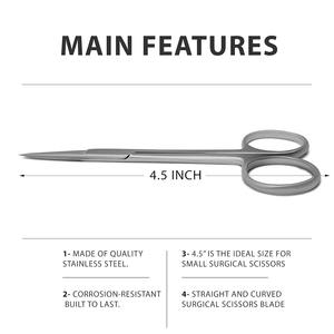 Ciseaux Mayo en acier inoxydable, instrument de coupe médical chirurgical pour l'hôpital, la chirurgie clinique et la salle d'opération - Product Image 3